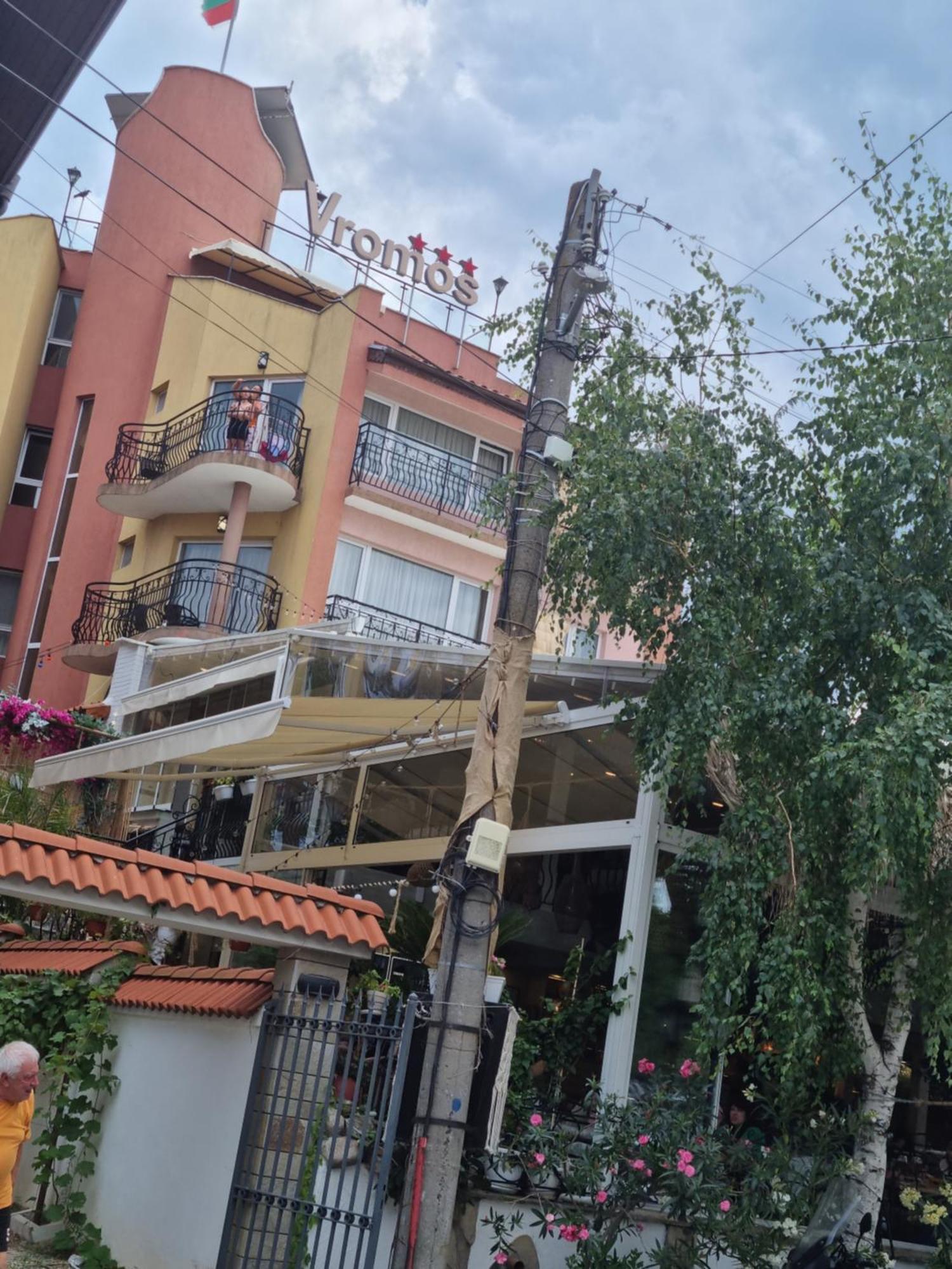 Vromos Guest House Cernomoreț Exterior foto